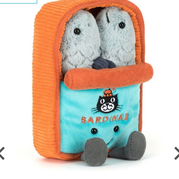 Jellycat Amuseables Sardine Tin - Picture 2 of 3